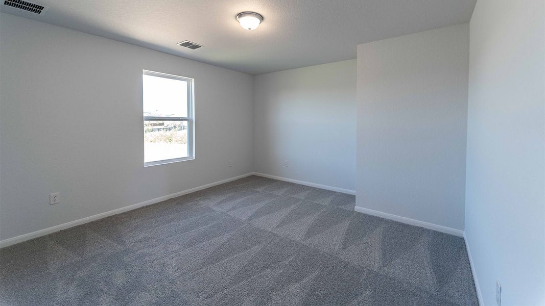 Spacious, unfurnished interior of a new home in Willow View, Converse (Image 32).