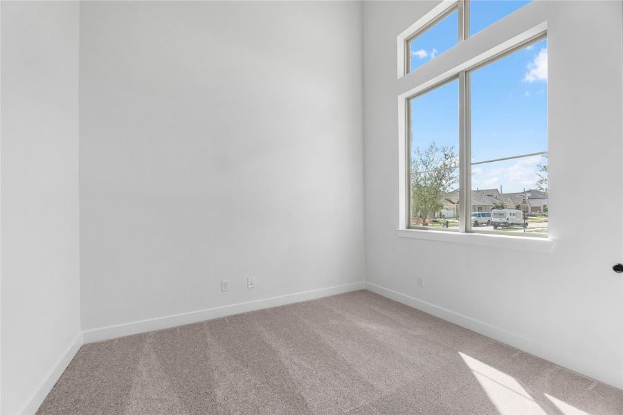 Spacious, unfurnished interior of a new home in Jordan Ranch – 60', Brookshire (Image 13). Spacious, unfurnished interior of a new home in Jordan Ranch – 60', Brookshire (Image 13).