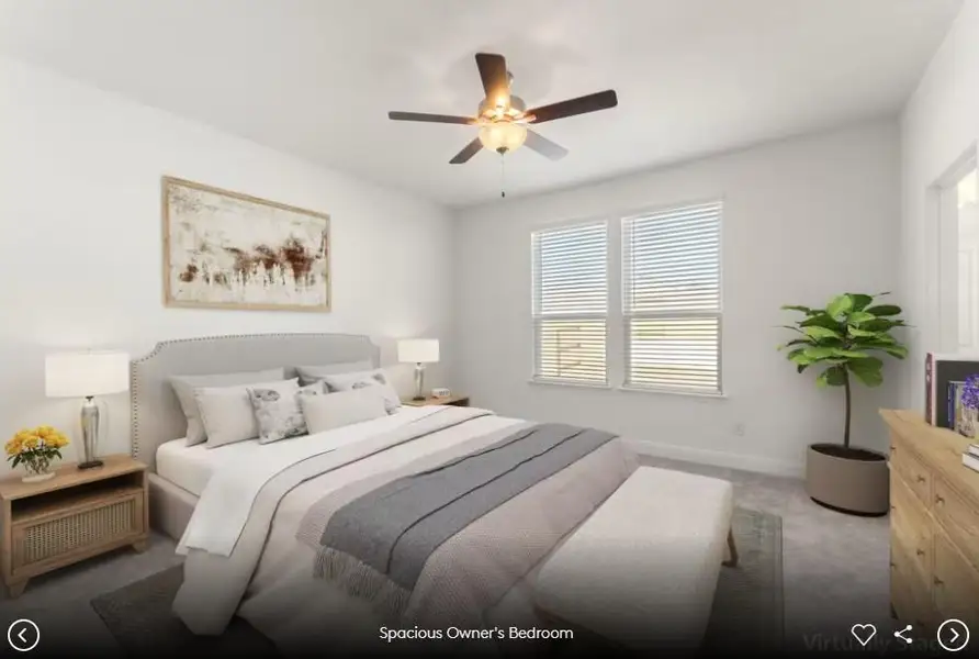 Photo of Pulte model home with same floor plan, not of actual home listed. Photo of Pulte model home with same floor plan, not of actual home listed.