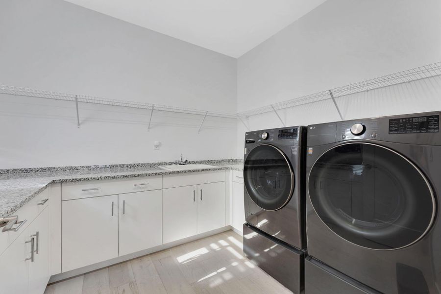 Furnished interior view inside a new home in , Boca Raton (Image 11). Furnished interior view inside a new home in , Boca Raton (Image 11).