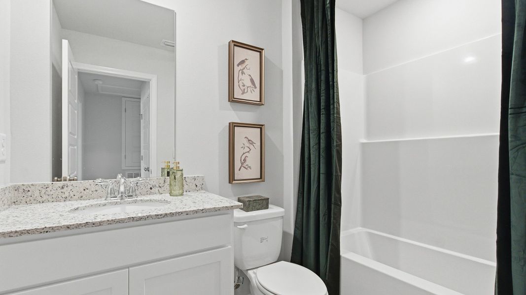 Furnished interior view inside a new home in Misting Springs, Crawfordville (Image 14).