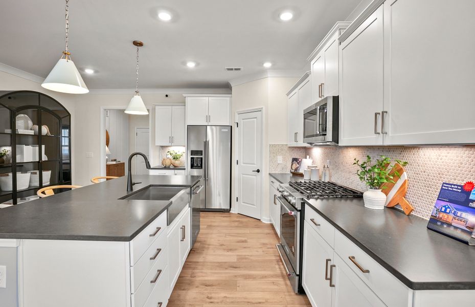 Large Kitchen with an Island