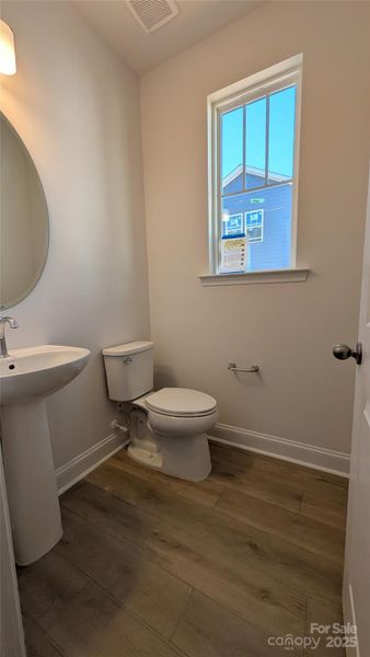 Half Bathroom downstairs