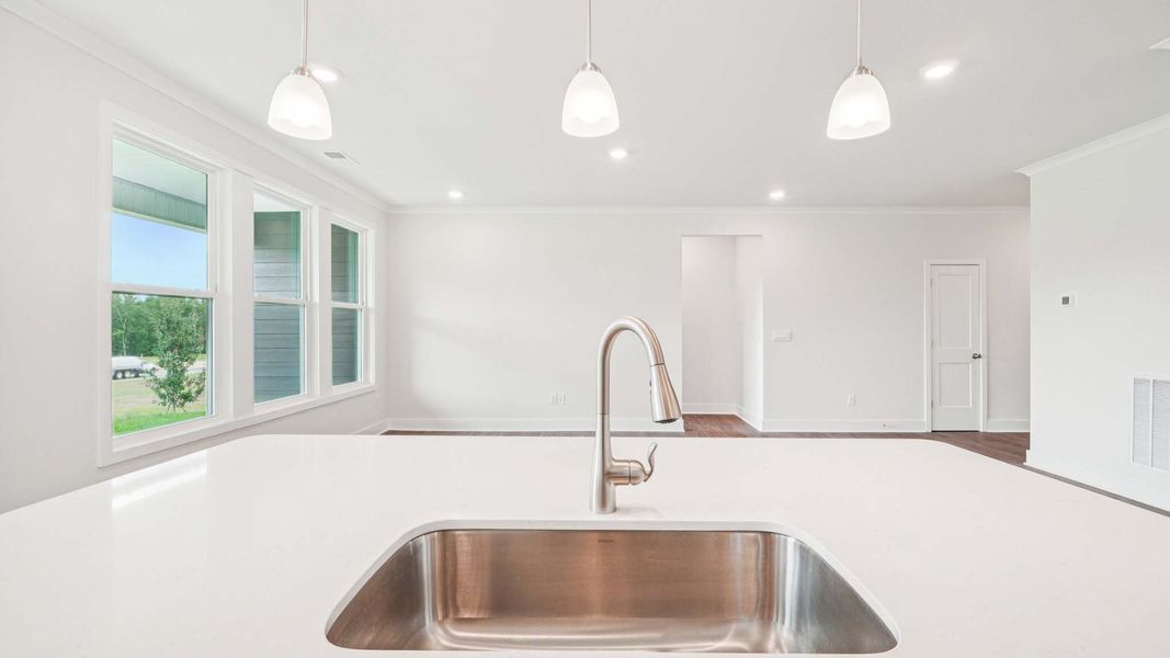 Close-up of interior finishes inside a home in Westport, York (Image 7).