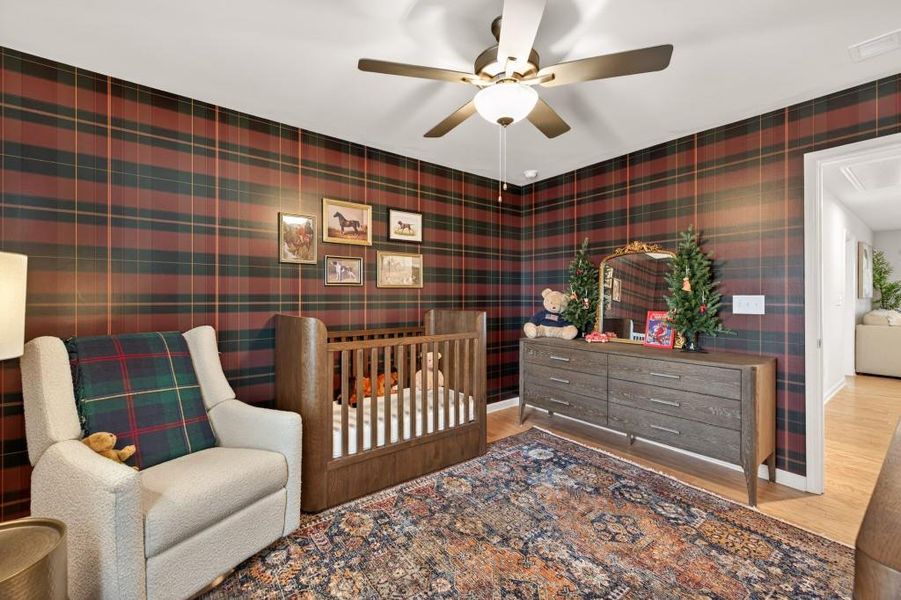 Furnished interior view inside a new home in Reunion, Flowery Branch (Image 35). Furnished interior view inside a new home in Reunion, Flowery Branch (Image 35).