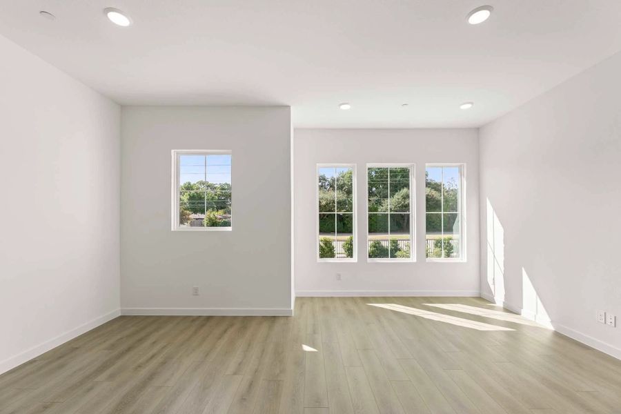 Open Living-Dining Room