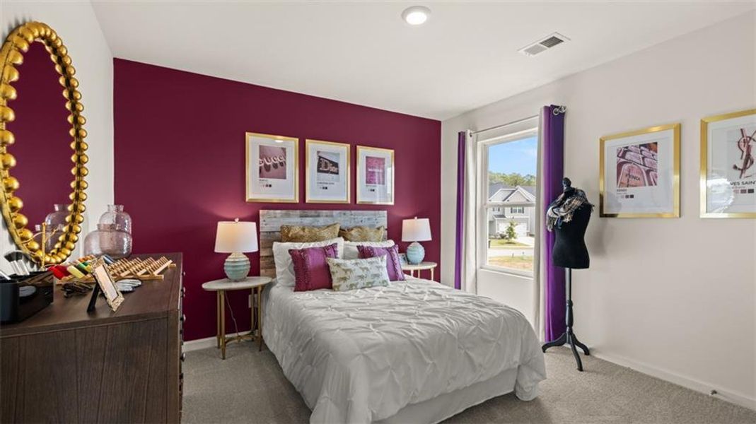 Furnished interior view inside a new home in Shoal Creek, Hampton (Image 22).