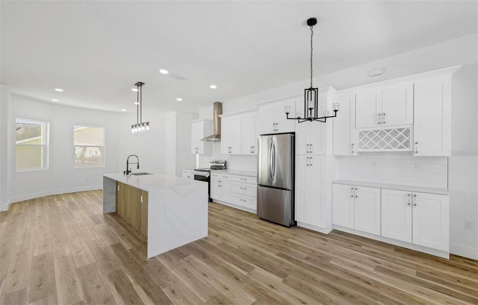 Furnished interior view inside a new home in , Hudson (Image 6).