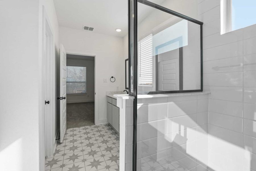 Furnished interior view inside a new home in Stillwater Ranch, San Antonio (Image 14).