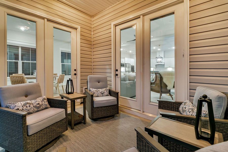 Exterior details and patio area of a home in , Summerville (Image 39).