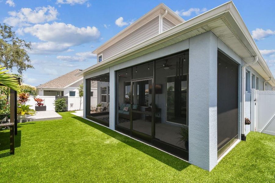 Front exterior of a new home in , Tarpon Springs, FL, highlighting curb appeal (Image 2).