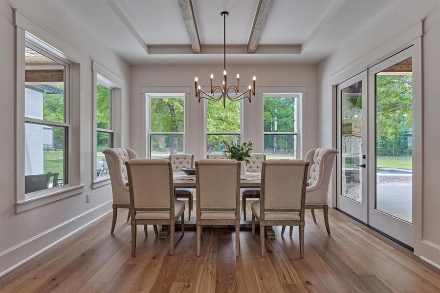 Furnished interior view inside a new home in , Montgomery (Image 13).