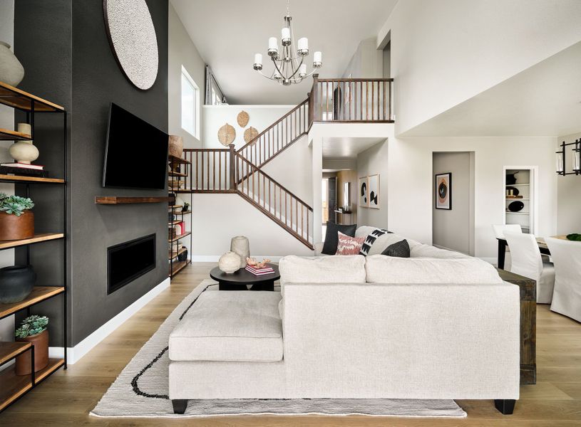 Representative furnished interior of a home built from the Fairmount by Taylor Morrison in Parterre City Collection, Thornton (Image 16). Representative furnished interior of a home built from the Fairmount by Taylor Morrison in Parterre City Collection, Thornton (Image 16).