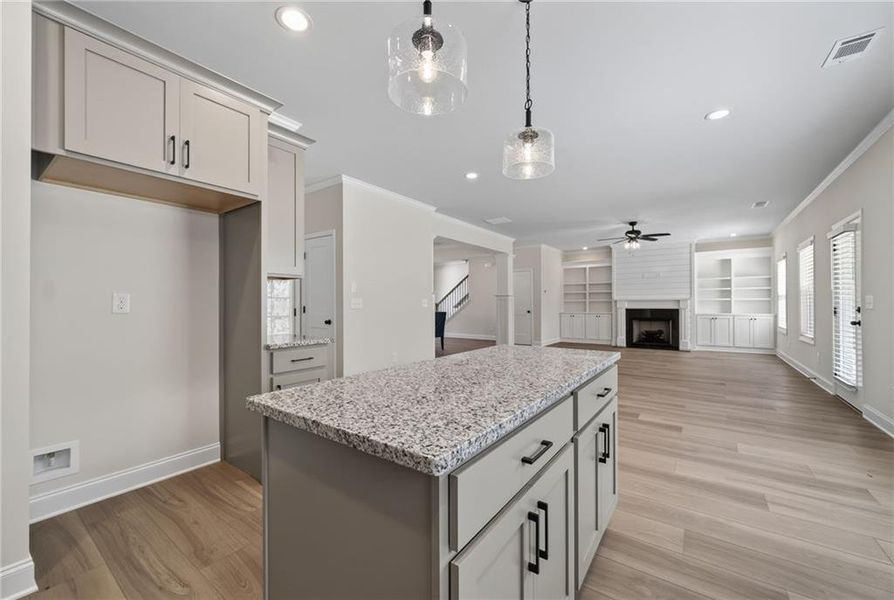 Furnished interior view inside a new home in , Loganville (Image 9).