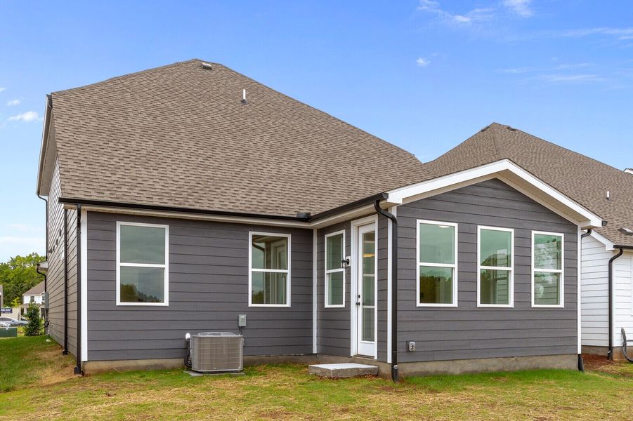 Exterior details and patio area of a home in Sweetgrass Station, Summerville (Image 4).