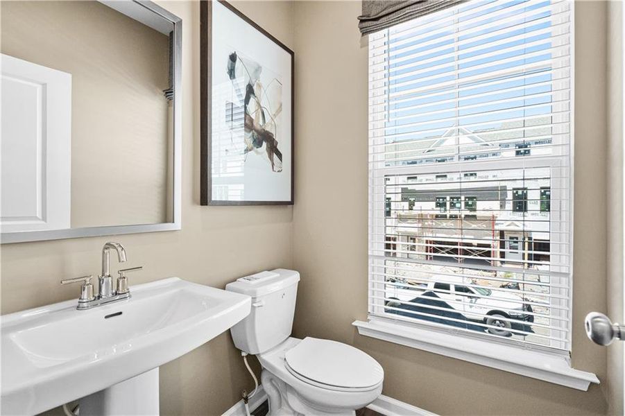 Furnished interior view inside a new home in Rosewood Farm, Lawrenceville (Image 30).