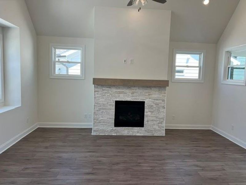 Spacious, unfurnished interior of a new home in Promenade at Sawnee Village, Cumming (Image 20).