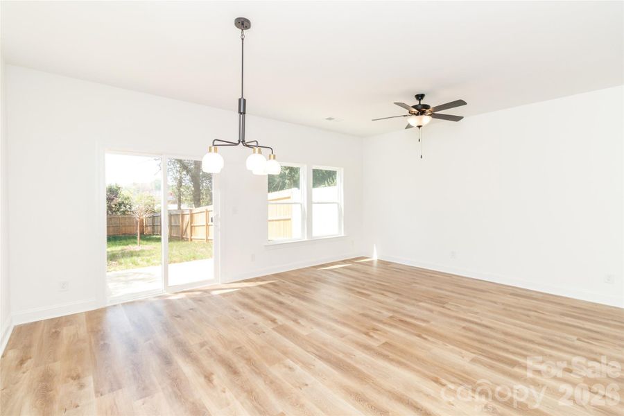 Spacious, unfurnished interior of a new home in , Charlotte (Image 29).