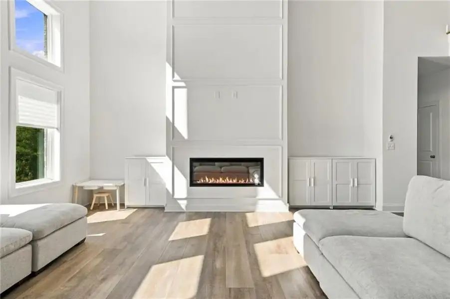 Furnished interior view inside a new home in , Conyers (Image 38).
