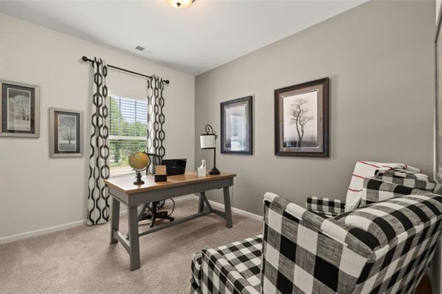 Furnished interior view inside a new home in Jameson Towns, Villa Rica (Image 34).
