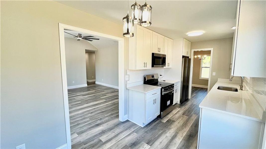 Furnished interior view inside a new home in , Griffin (Image 11).