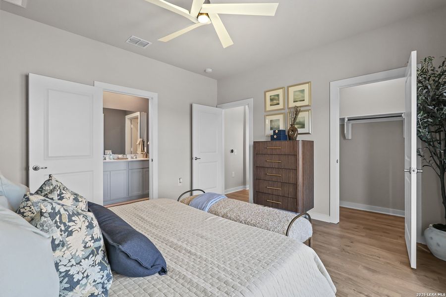 Furnished interior view inside a new home in Lone Oak, San Antonio (Image 26). Furnished interior view inside a new home in Lone Oak, San Antonio (Image 26).