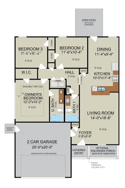 Hampton – Floor Plan Hampton – Floor Plan