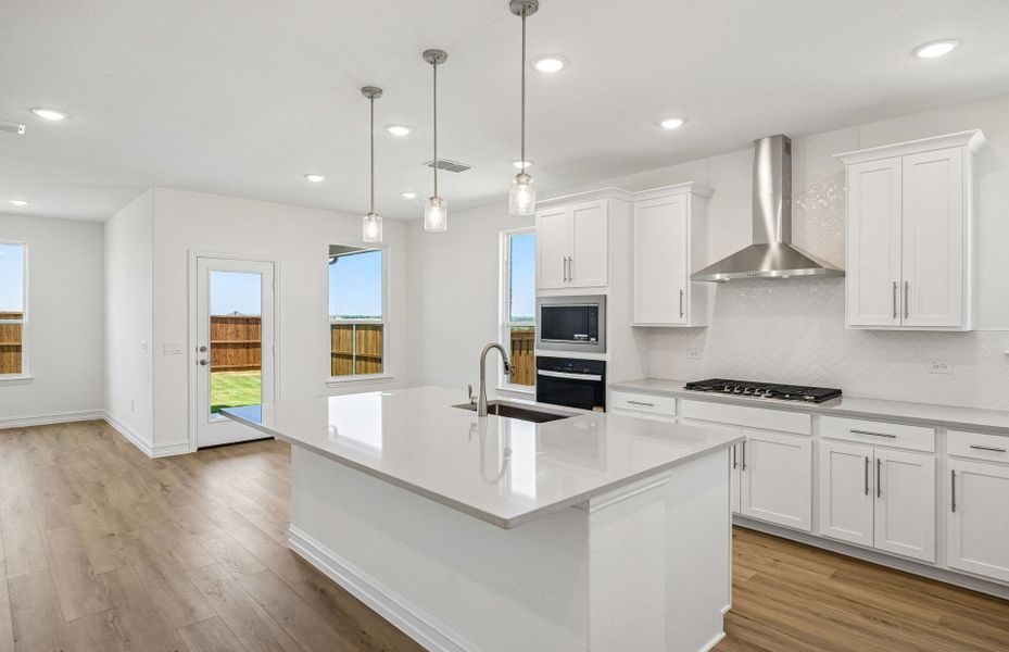 Furnished interior view inside a new home in Pinnacle at Legacy Hills, Celina (Image 9).