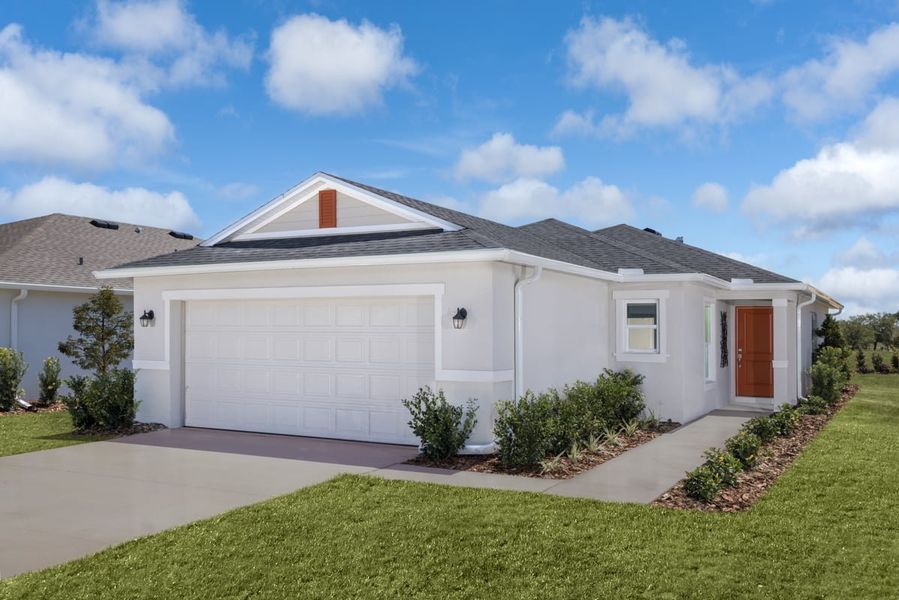 Front exterior of a home in the Cedar Crossings I community, located in Haines City, FL (Image 10).