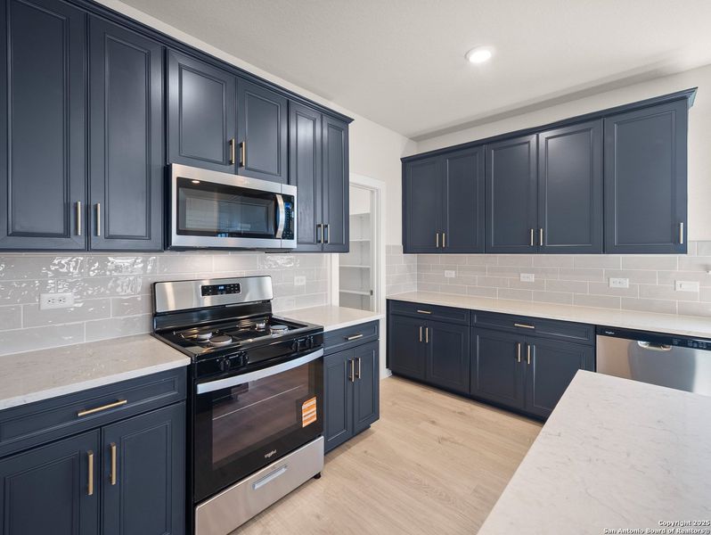 Furnished interior view inside a new home in Morgan Meadows, San Antonio (Image 5). Furnished interior view inside a new home in Morgan Meadows, San Antonio (Image 5).