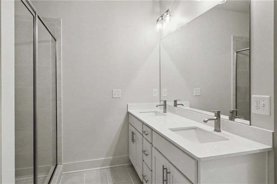 Furnished interior view inside a new home in , Norcross (Image 9). Furnished interior view inside a new home in , Norcross (Image 9).