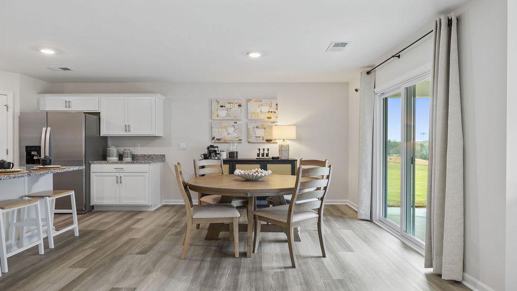 Representative furnished interior of a home built from the Cali by D.R. Horton in Rocky River Ridge, Anderson (Image 17).