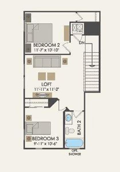 Pulte Homes, Holden floor plan