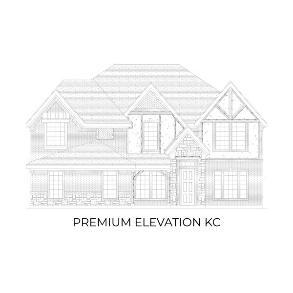 Representative rendering of the exterior for the Stonebriar 2FSW (w/Media) by First Texas Homes (Image 16). Representative rendering of the exterior for the Stonebriar 2FSW (w/Media) by First Texas Homes (Image 16).