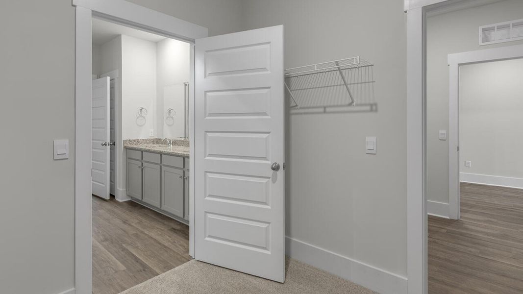 Spacious, unfurnished interior of a new home in The Haven at Indigo Preserve, Leland (Image 26).