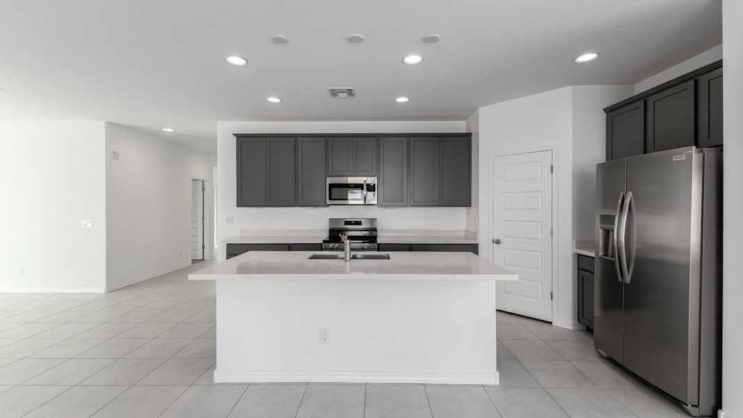 Furnished interior view inside a new home in Castillo at Anderson Parc, Buckeye (Image 9).