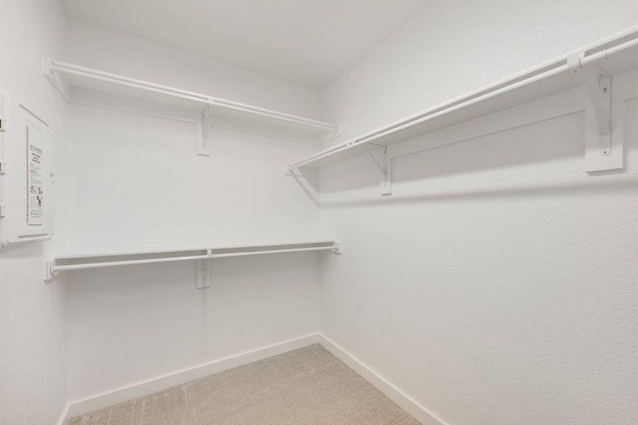 Spacious, unfurnished interior of a new home in Woodbridge Townhomes, Wylie (Image 39).