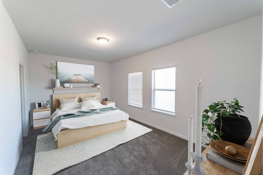 Furnished interior view inside a new home in Mesa Vista, Von Ormy (Image 8).