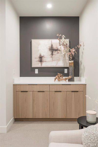 Furnished interior view inside a new home in , Denver (Image 12).