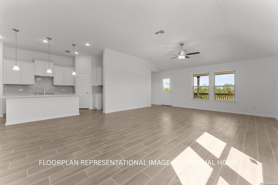 Spacious, unfurnished interior of a new home in Hickory Ridge, Elmendorf (Image 13).