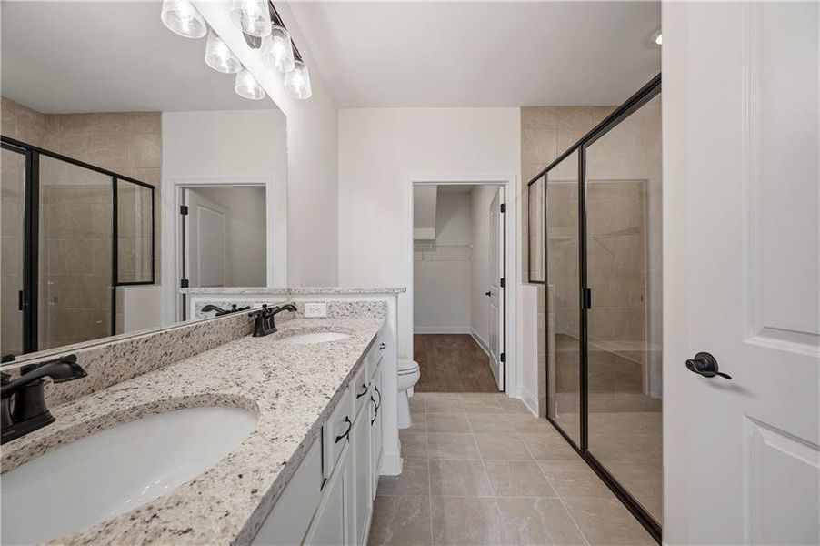 Furnished interior view inside a new home in Harmony Walk, Cartersville (Image 18).
