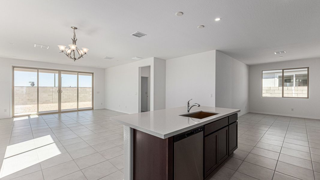 Furnished interior view inside a new home in Apache Farms, Buckeye (Image 8). Furnished interior view inside a new home in Apache Farms, Buckeye (Image 8).