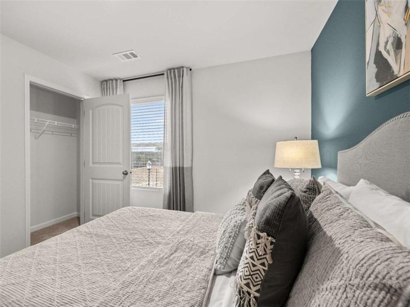 Furnished interior view inside a new home in Rosewood Farms, Acworth (Image 32).
