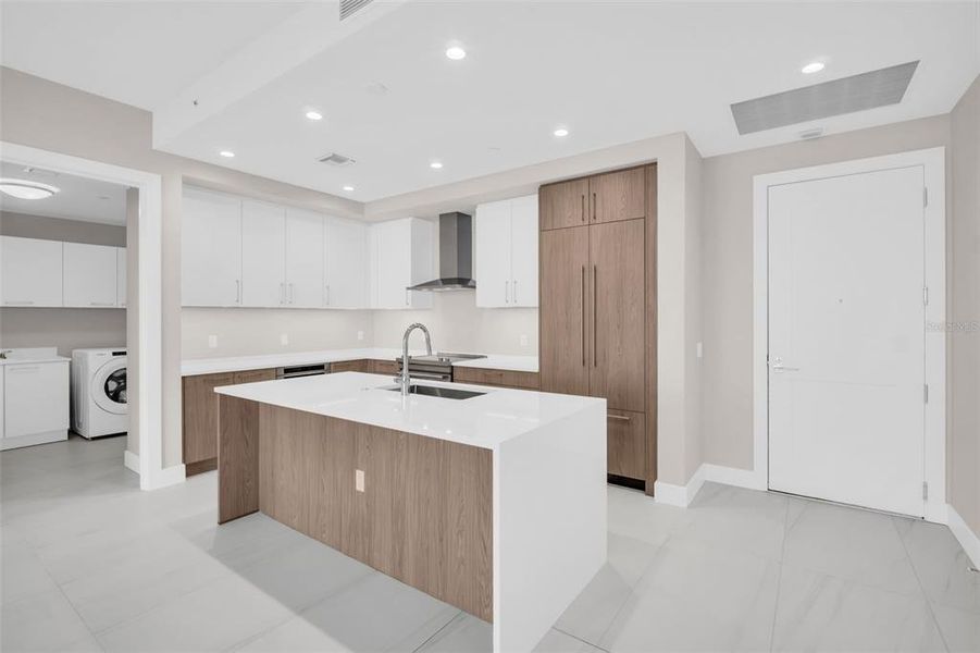 Furnished interior view inside a new home in , St. Petersburg (Image 9).