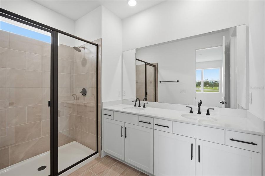 Furnished interior view inside a new home in Estates at Rivers Edge, Parrish (Image 30).