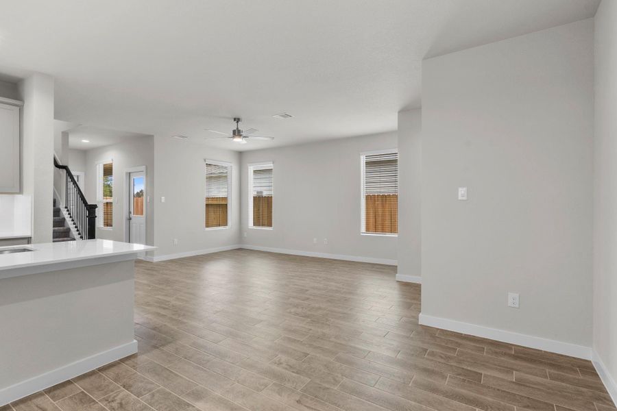 Spacious, unfurnished interior of a new home in Cypresswood Landing, Humble (Image 23).