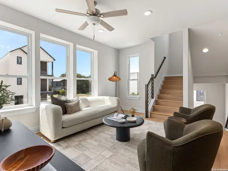 Furnished interior view inside a new home in , San Antonio (Image 5).
