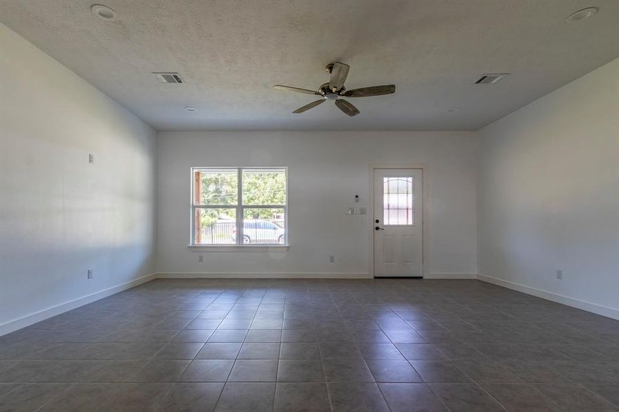 Living area is open and spacious Living area is open and spacious