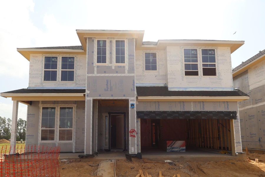 In-progress construction of a new home in Woodson’s Reserve, Spring, TX (Image 7). In-progress construction of a new home in Woodson’s Reserve, Spring, TX (Image 7).