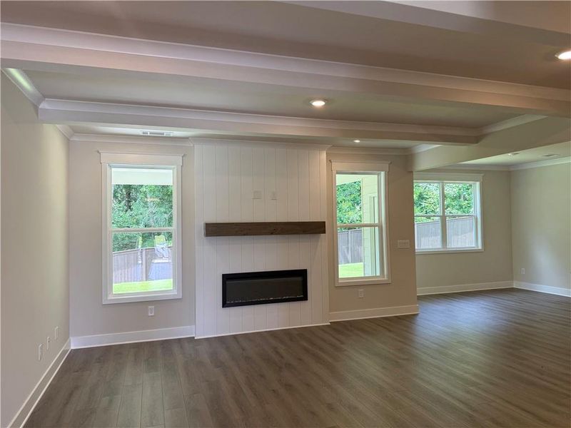 Spacious, unfurnished interior of a new home in Rosewood Lake Estates, Hoschton (Image 28).